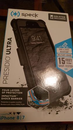 iPhone 7 & iPhone 8 Speck Presidio Ultra Case