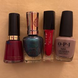 Four Nail Polishes