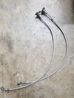 Stainles Steel Brake Hoses 27" NOS