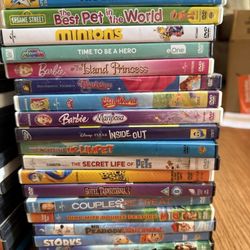 Huge DVD/blu-ray Lot. Kids And Adults, Tv Series And Movies