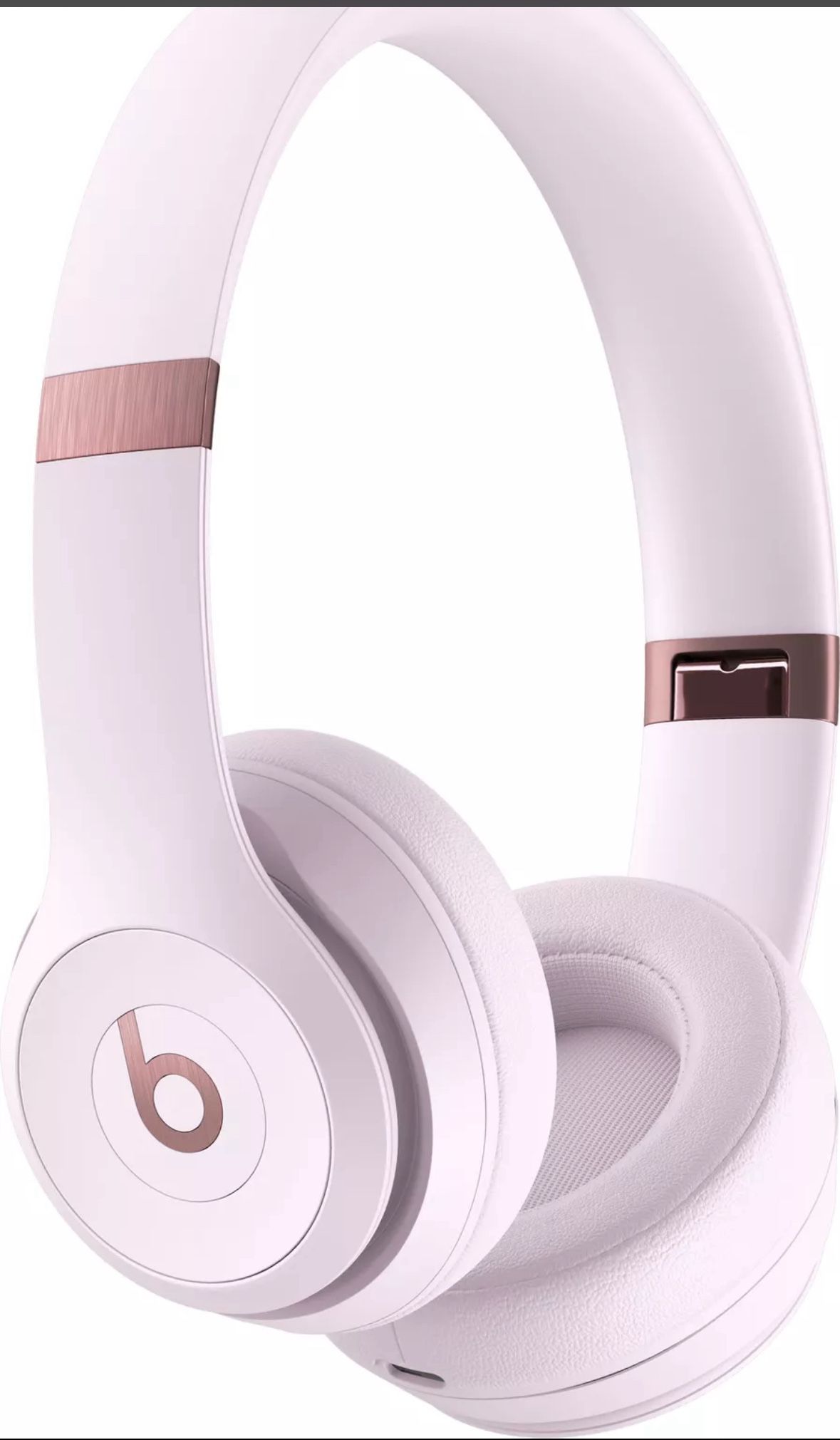 Beats Solo 4 - Wireless Bluetooth On-Ear Headphones, Apple & Android Compatible, Up to 50 Hours of Battery Life - Cloud Pink