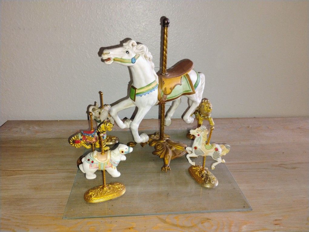 Antique Carousel Figurines