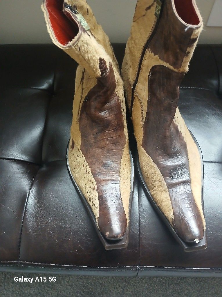 Vero Cuoio Cow Hair ,leather JOGhost Sexy Shoes