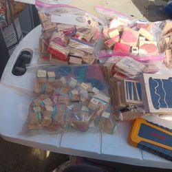 Craft Supplies Tons And Tons Of Stampers Plus Other