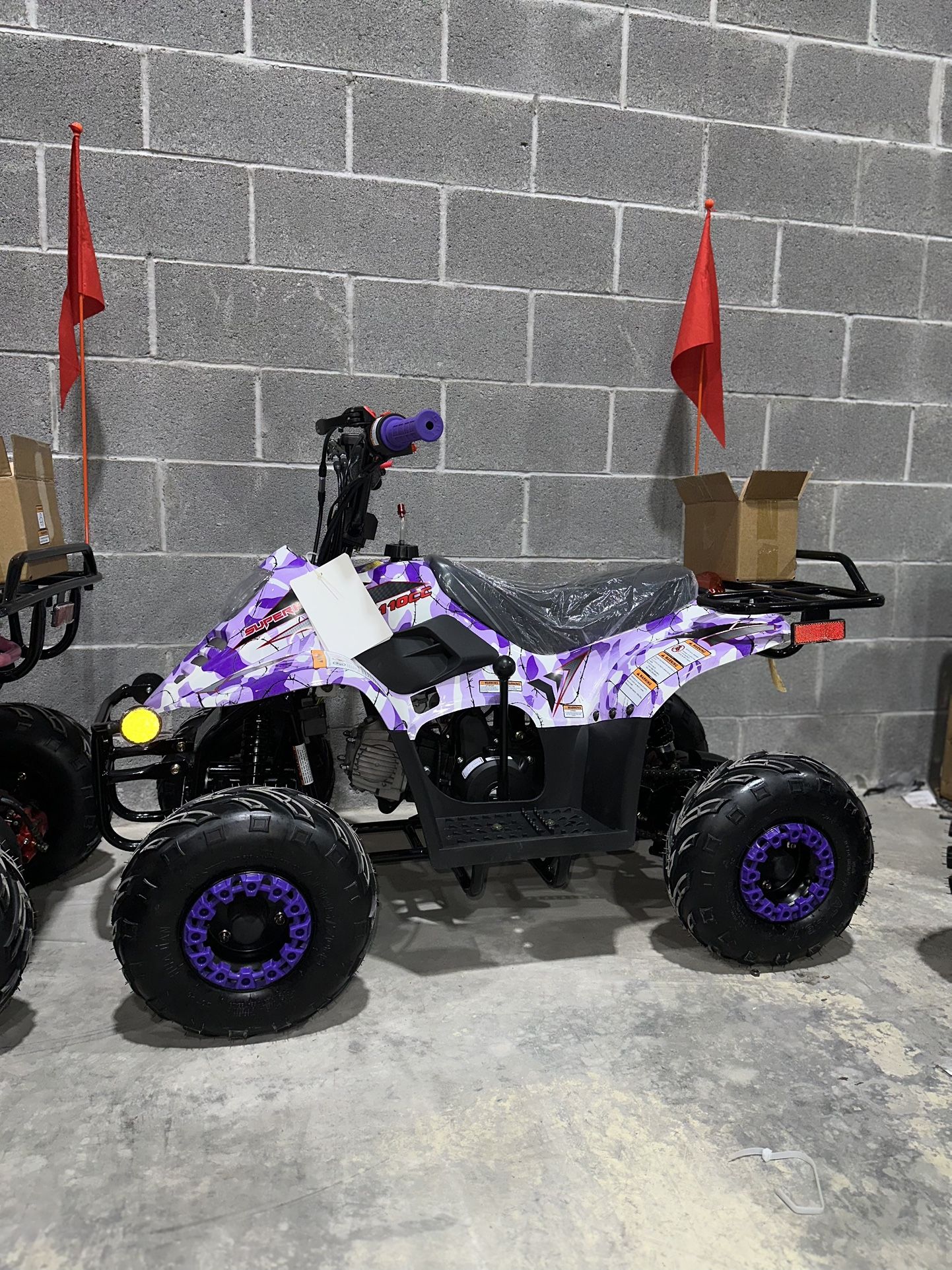 110cc ATV with Reverse