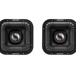 BRAND NEW 2 POWERFUL KICKER SOLO X 8” SUBWOOFERS