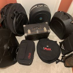 Bags and Cases For Drum Set Stuff, See Description 