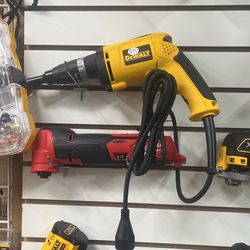 Wired Dewalt VSR Drywall Screwdriver 
