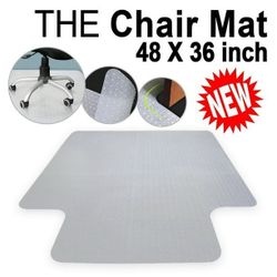 Clear Chair Mat 48x36 Inch