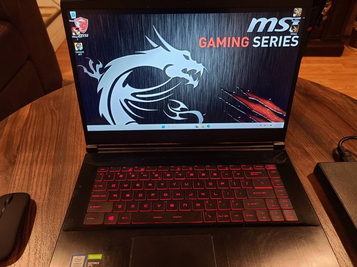 MSI Thin 15.6" 144hz /RTX 4050 (6GB)/32Gb RAM (2)SSD