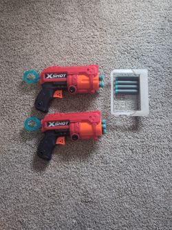 Zuru X Shot Nerf Guns - 12 Darts