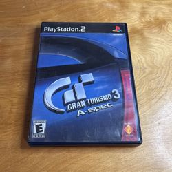 PlayStation 2 / PS2 - Gran Turismo 3