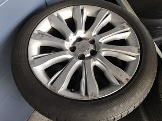 Custom Oem Land Rover Stock 21” Wheels and Tires