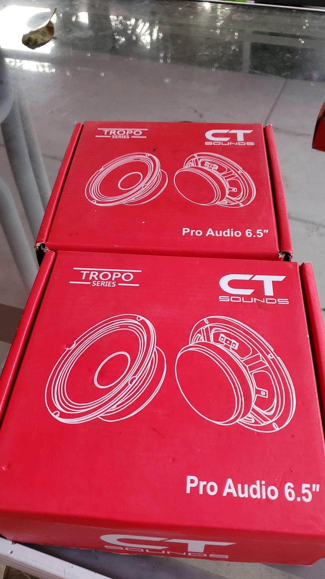 Ct sound tropo pro audio 6.5"