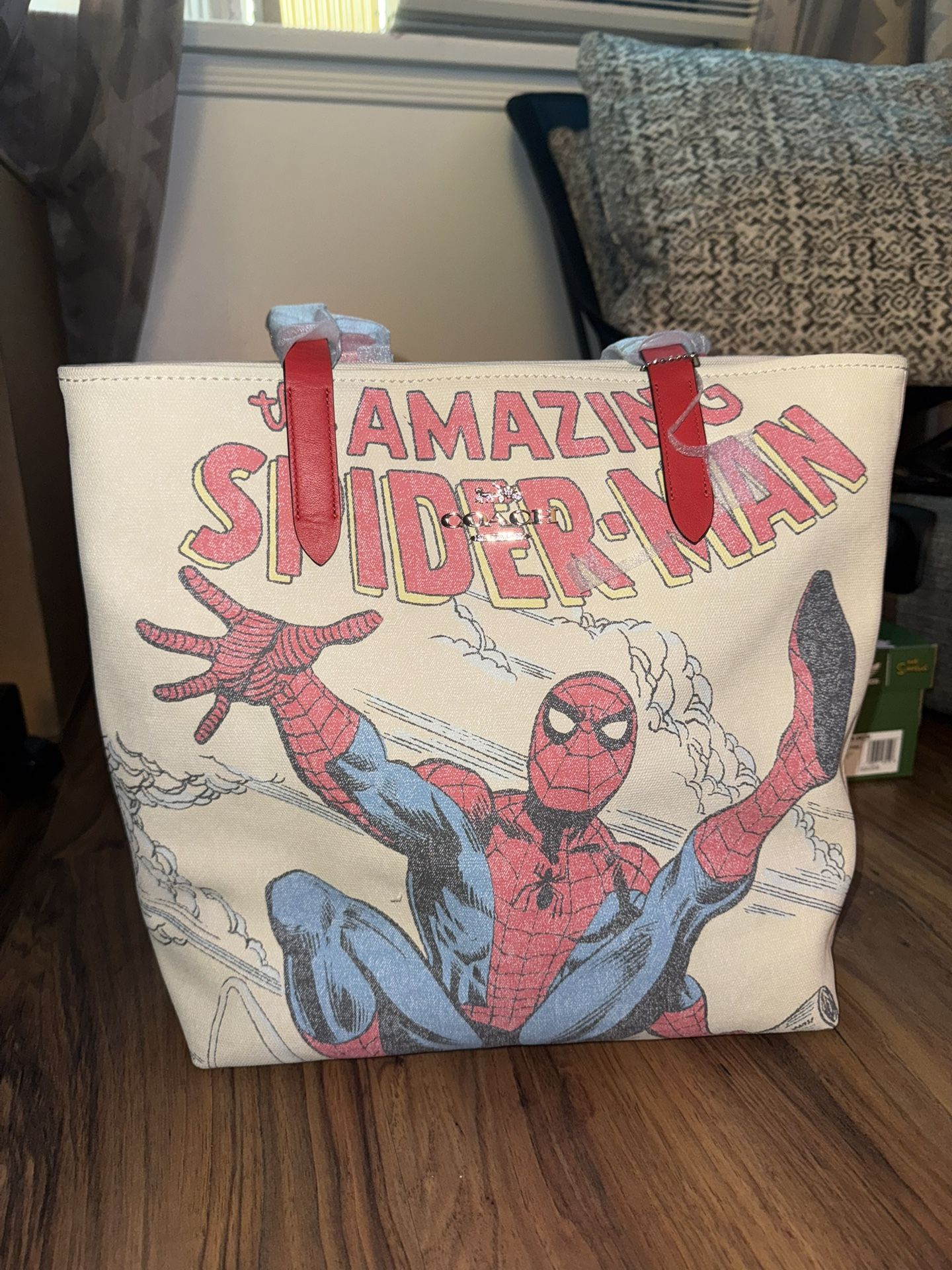 Spider-Man Coach Tote Bag