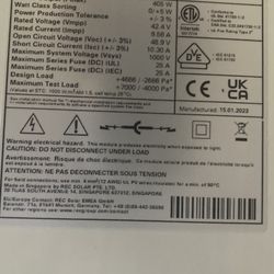 Solar Panels 405 Watt
