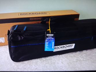 Rockboard by Warwick new guitar pedal board Duo 2.2 with gig bag