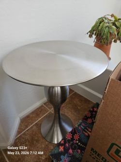 Silver table