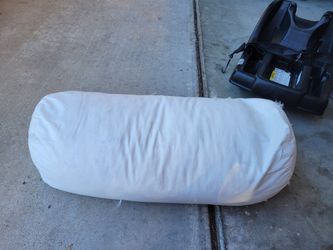 White Down Bolster Pillow
