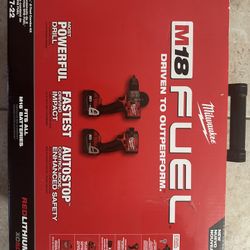 Milwaukee M-18 Fuel Drill Combo