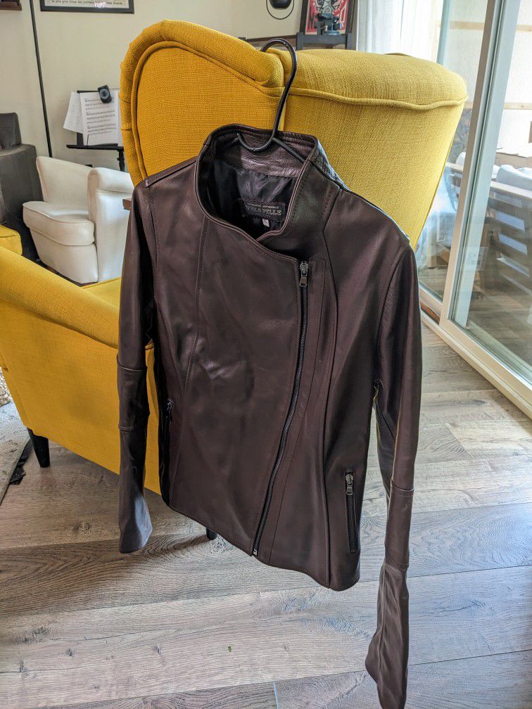 Florentinian Leather Jacket, US Medium