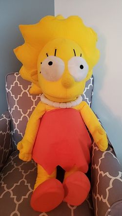Brand New Simpson's Life size plush dolls