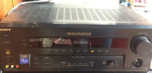 Sony receiver 6ch amplifier videoaudio control center strde895