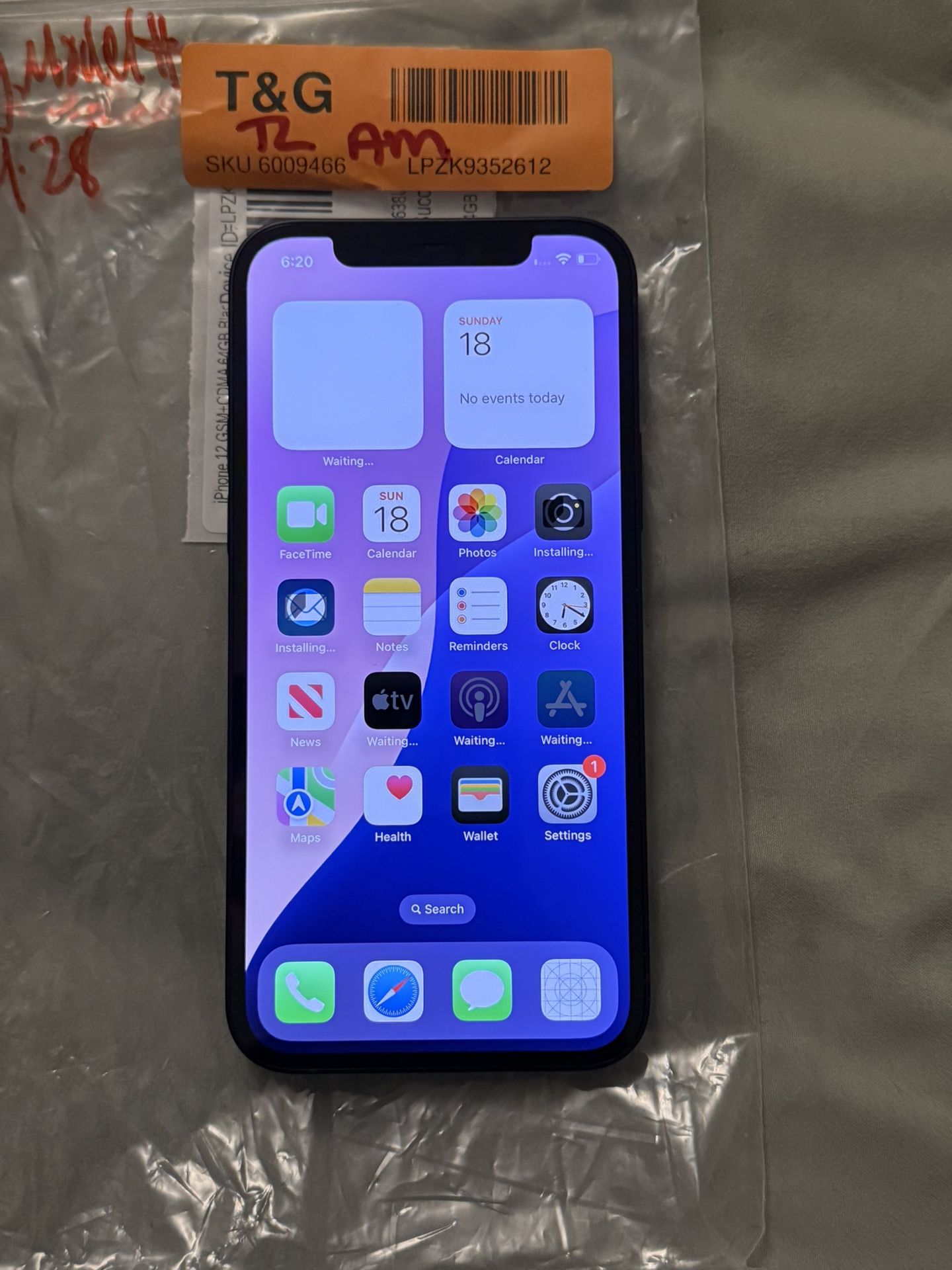Apple iPhone 12 5G 64GB (Unlocked) - Black