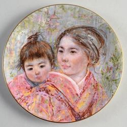 Royal Doulton Edna Hibel Plates 