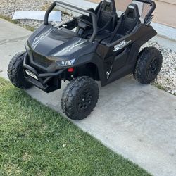 Joy Homes Black UTV Power Wheels 