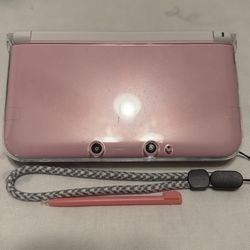 Nintendo 3DS XL - Pink w/ Loaded 64GB SD & Accessories