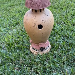 Unique Pottery, Candle Or Internal Lights On The Inside- These Atr A Work Of Art