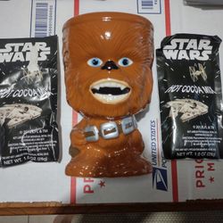 Star Wars Chewy Hot Chocolate Mug And Mix Buy Or Trade 