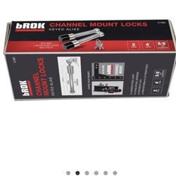 BROK CHANNEL MOUNT LOCKS