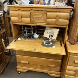 Vintage Western Country Style Dresser Desk