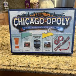 Chicago. OPOLY  New Board Game