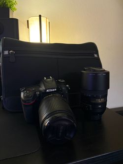Nikon D7100 with 55-300mm and 18-140mm lens