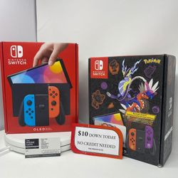 Nintendo Switch OLED Pokémon Edition New Console -  PAYMENTS AVAILABLE ONLY $25 DOWN - NO CREDIT NEEDED 