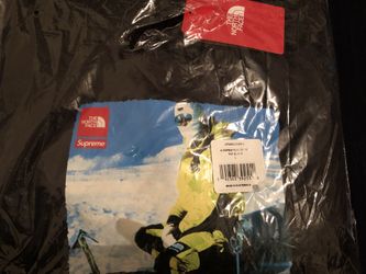 DS BLACK TNF x Supreme Photo Hoodie sz L