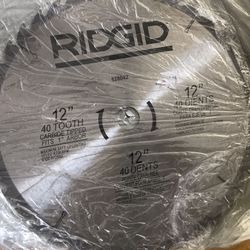 Ridgid 12” miter saw blade