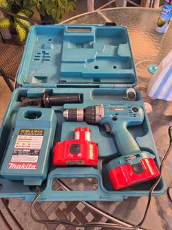 Makita Cordless Drill with Batteries and Charger