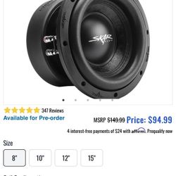 Skar Audio Speaker Package 