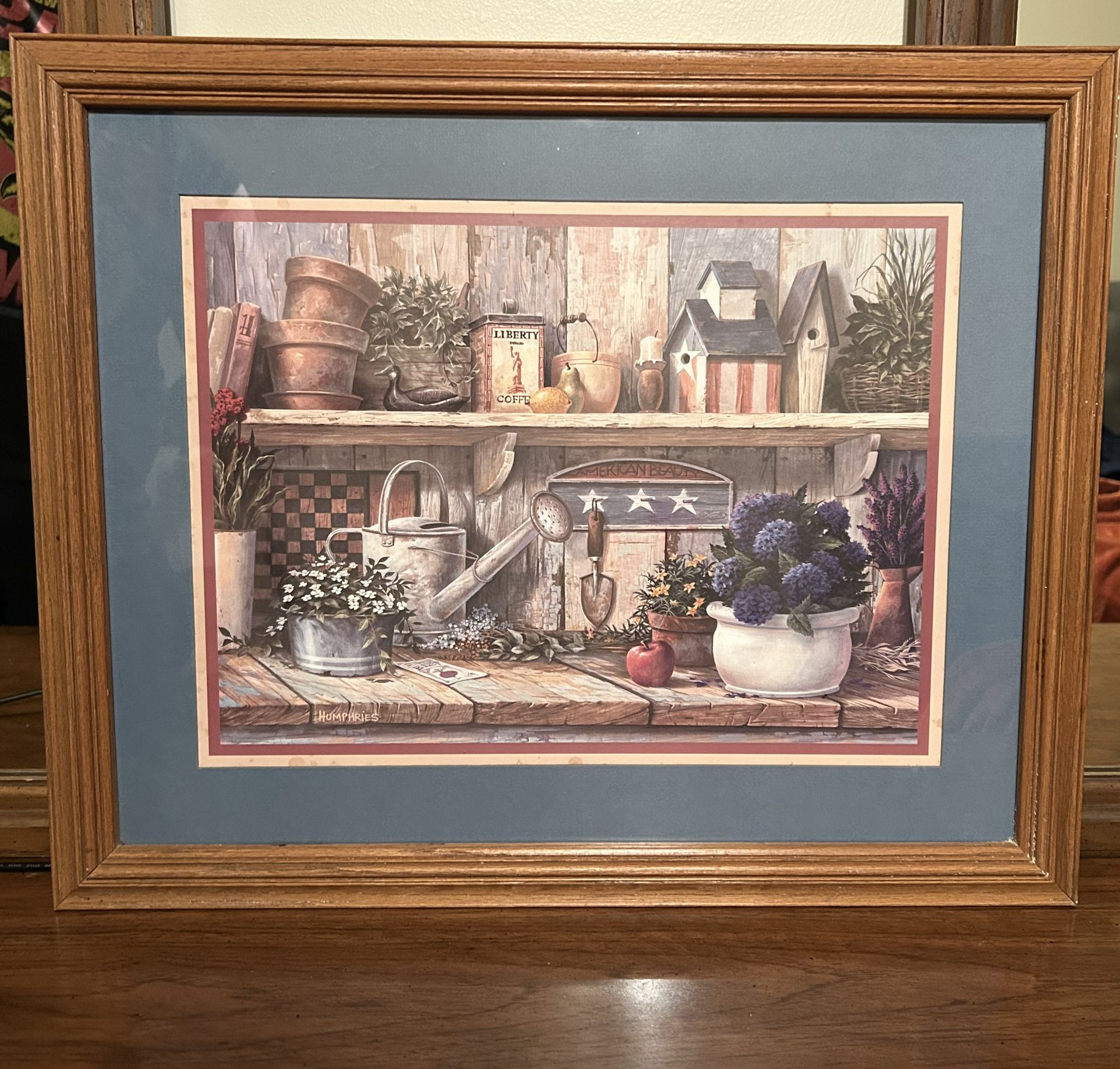 Framed Americana Print