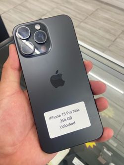 15 pro max unlocked. Cash or $50 down w approval