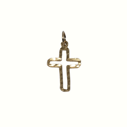 10k Gold Cross MELS-039