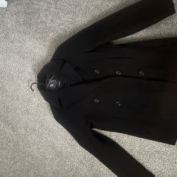 Armani Exchange Men’s Peacoat – Medium – Black