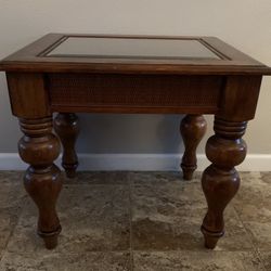 Wood End Table