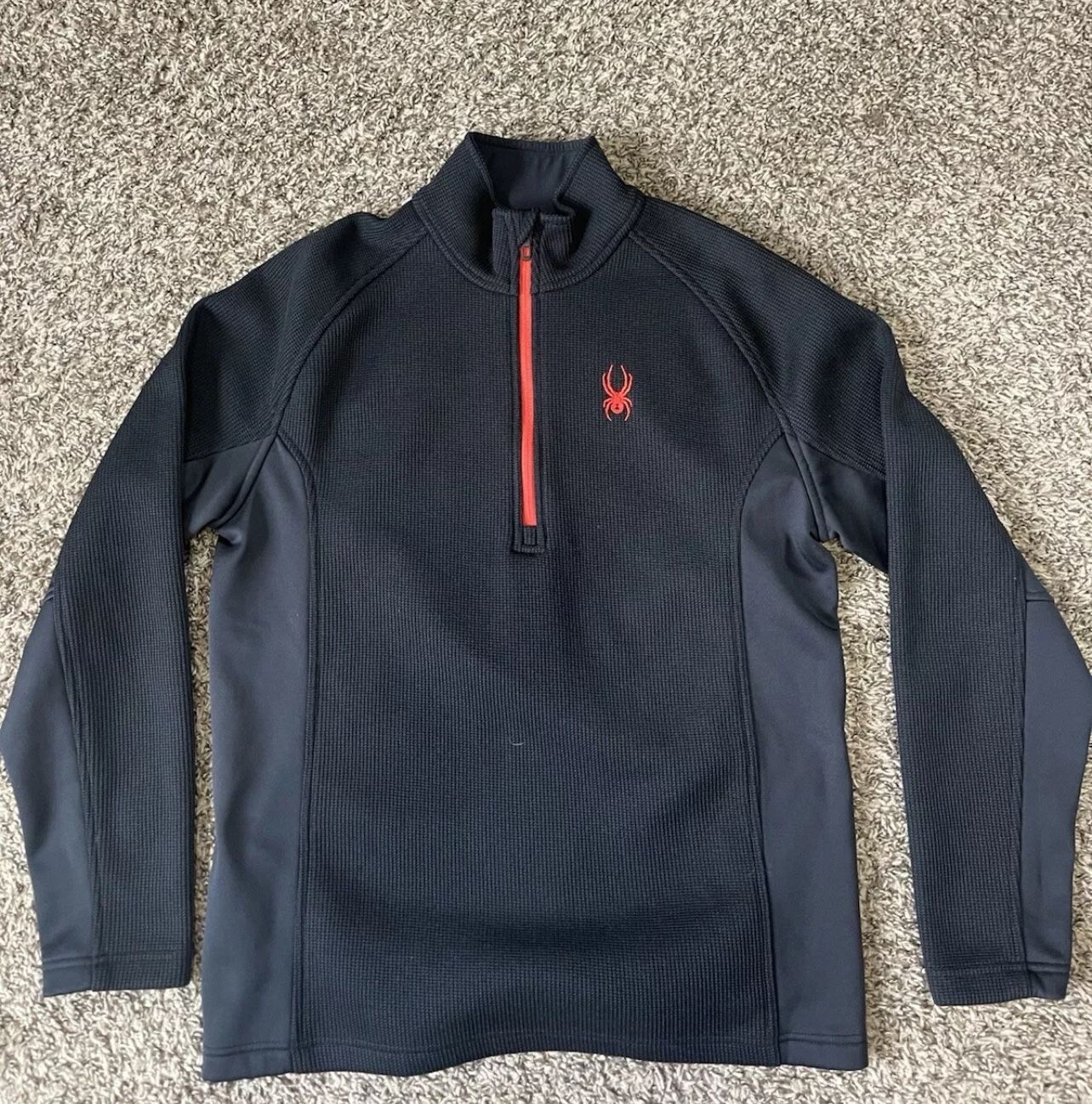 SPYDER quater zip hoodie