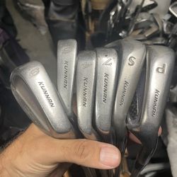 Kunnan Lady Tribute Iron Set 6 pc in right handed Ladies Graphite