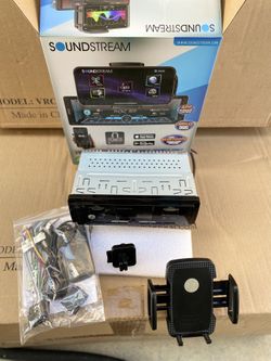 Brand new car stereo Bluetooth usb charging fast w/phone holder